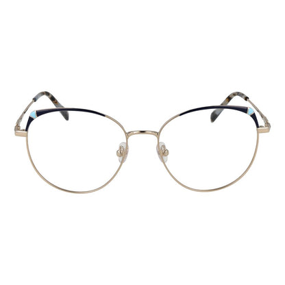 Emilio Pucci Gold Women Glasses Frame