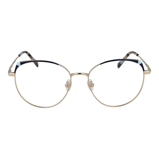 Emilio Pucci Gold Women Glasses Frame