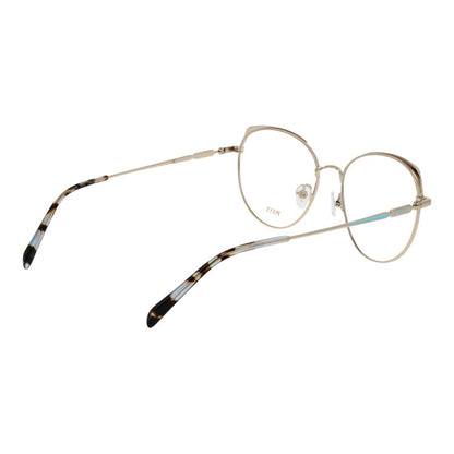 Emilio Pucci Gold Women Glasses Frame