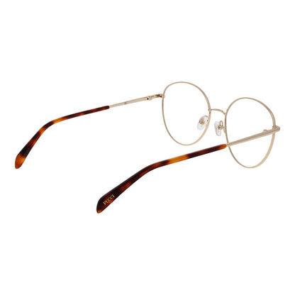 Emilio Pucci Gold Women Glasses Frame