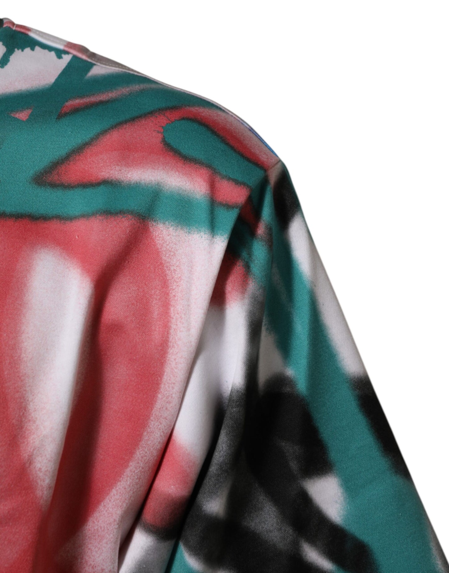 Dolce & Gabbana White Graffiti Crew Neck Short Sleeves T-shirt