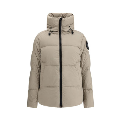 Canada Goose Black Nylon Crofton Puffer matte