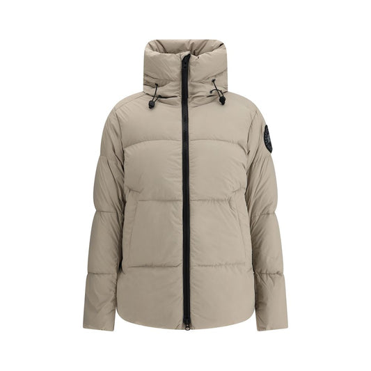 Canada Goose Black Nylon Crofton Puffer matte
