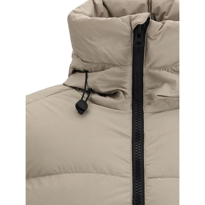 Canada Goose Black Nylon Crofton Puffer matte