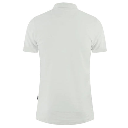 Aquascutum White Cotton Polo Shirt