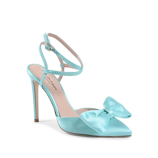 Dee Ocleppo Pink Satin Sandal