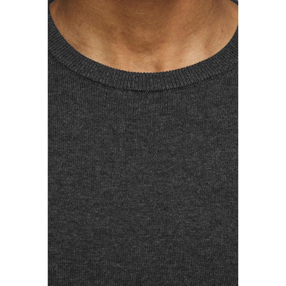 Jack Jones Gray Cotton Sportswear