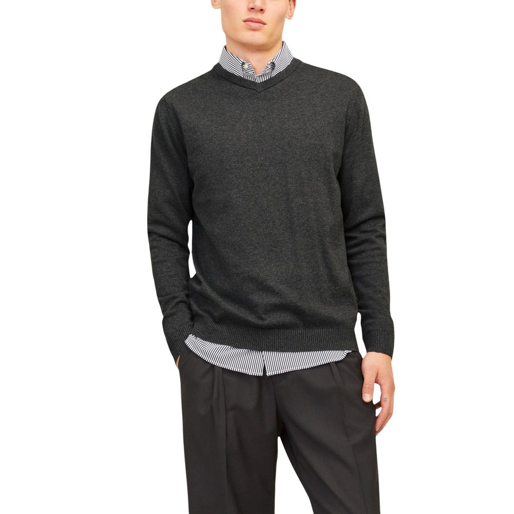 Jack Jones Gray Cotton Sportswear