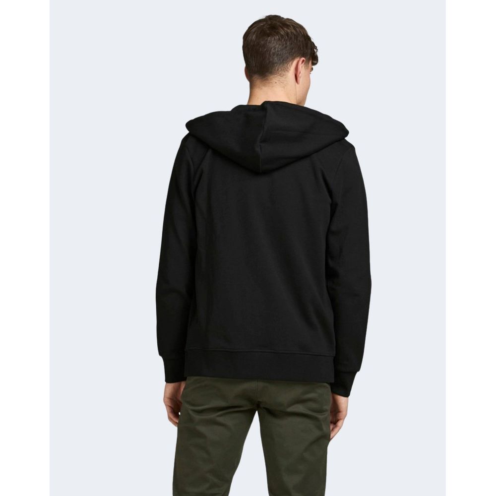 Jack Jones Black Cotton Hoody
