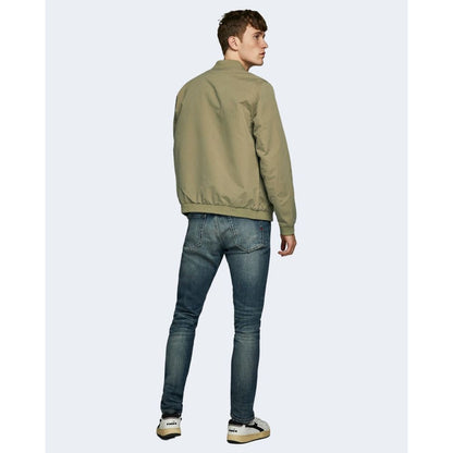 Jack Jones Green Polyester Jackets & Coat