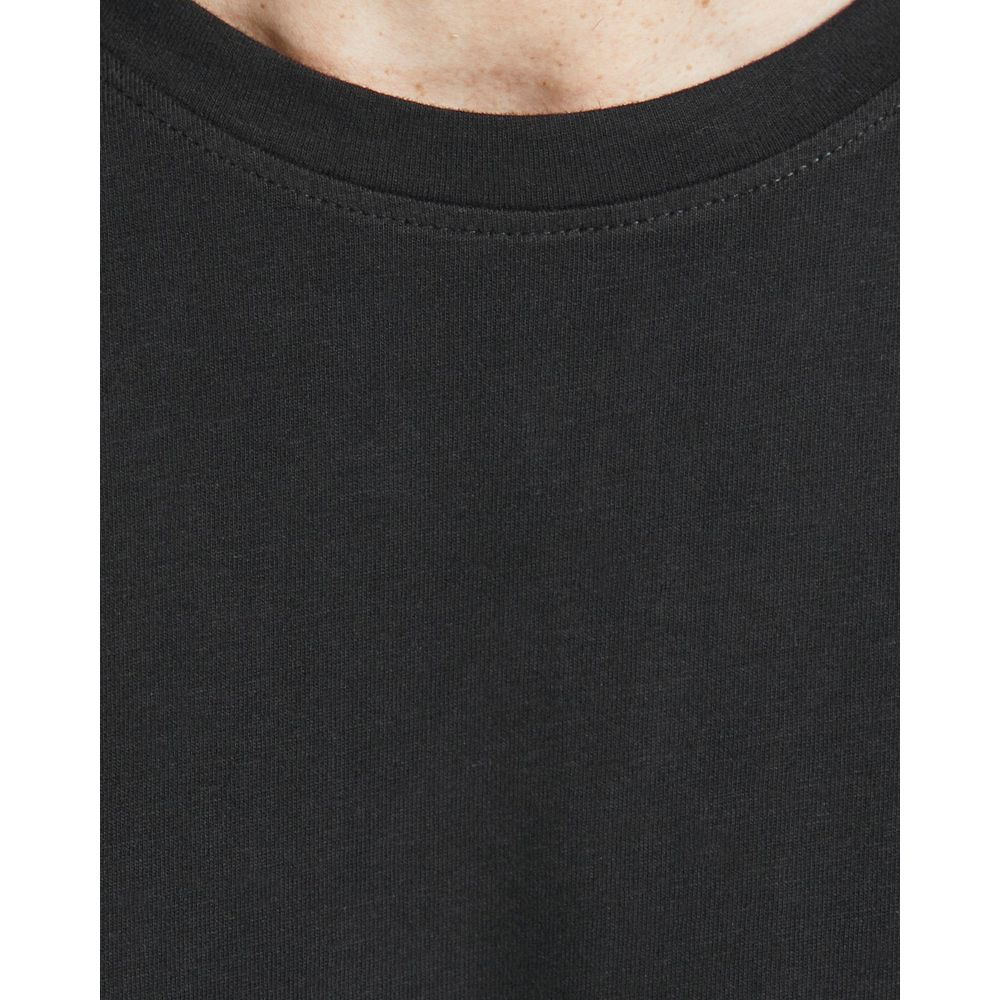 Jack Jones Black Cotton Long Sleeve