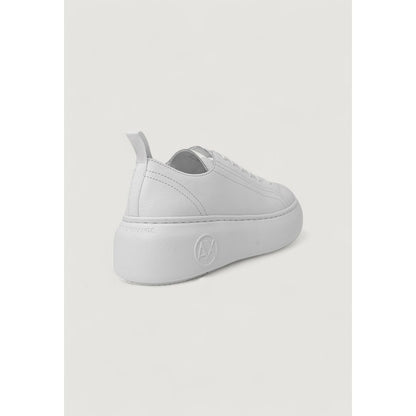 Armani Exchange White Leather Sneaker