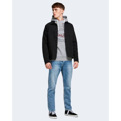 Jack Jones Blue Cotton Relaxed Fit Jean
