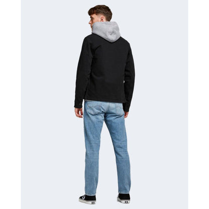 Jack Jones Blue Cotton Relaxed Fit Jean