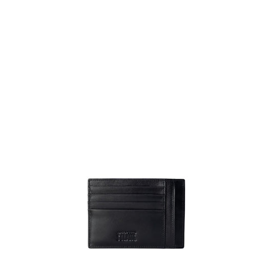 Alviero Martini Prima Classe Gray Leather Cardholder