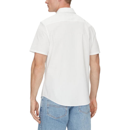 Calvin Klein White Organic Cotton Shortsleeve