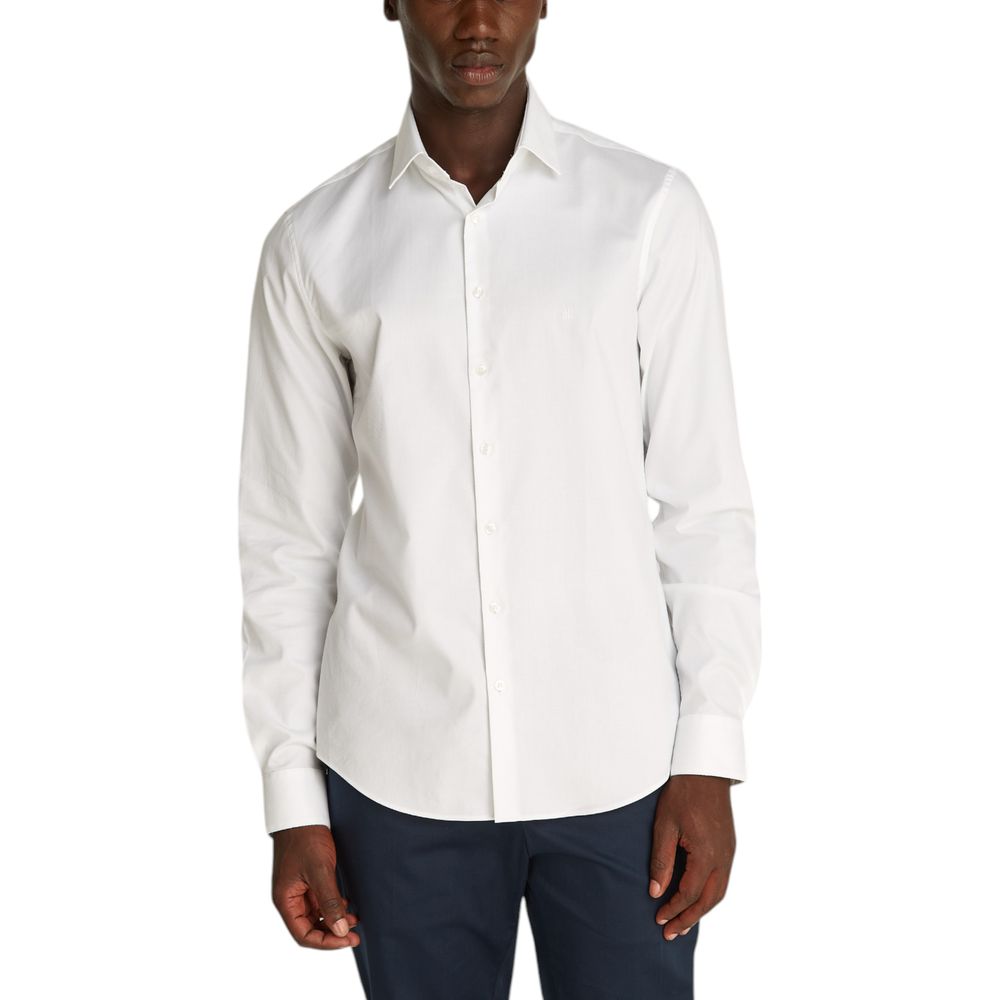 Calvin Klein White Cotton Shirt