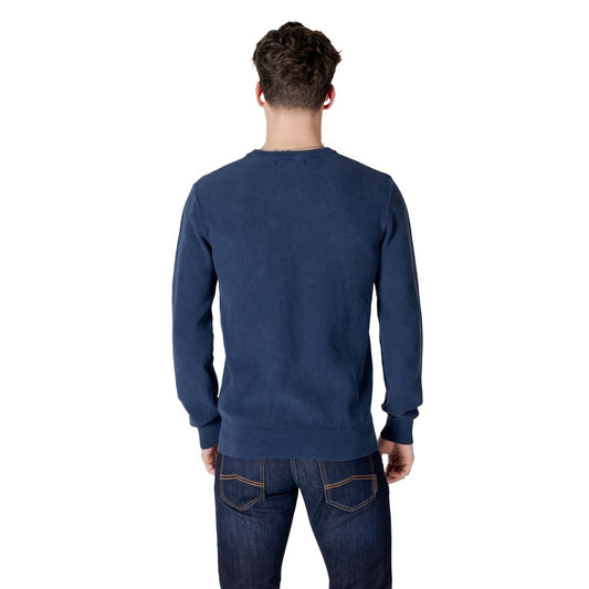 Guess Blue Cotton Sweater