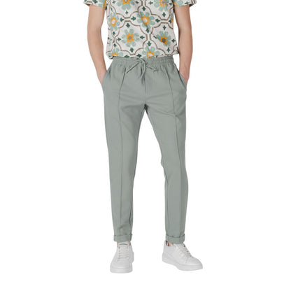 Antony Morato Green Polyester Joggers Workout Pant