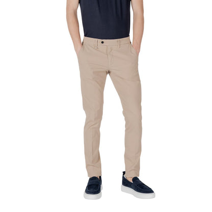 Antony Morato Beige Cotton Skinny Pant