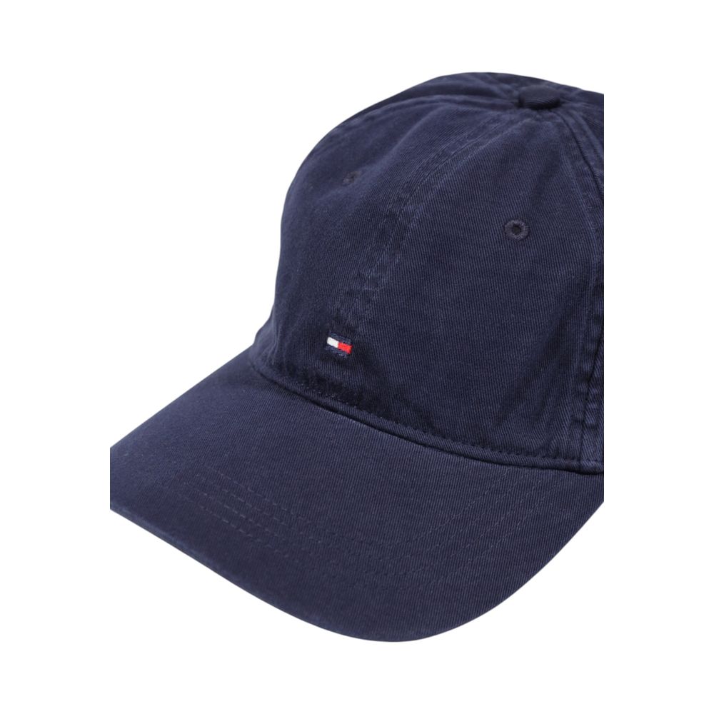 Tommy Hilfiger Blue Cotton Caps Baseball Hat