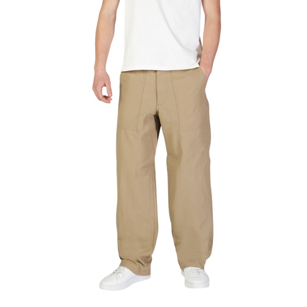 Jack Jones Beige Cotton Pant