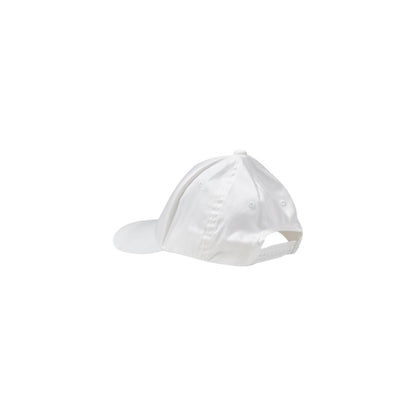 Armani Exchange White Cotton Caps Baseball Hat