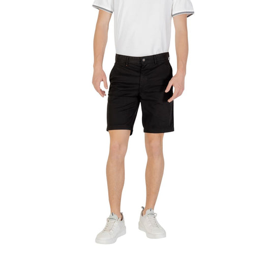 Hugo Boss Black Cotton Bermuda