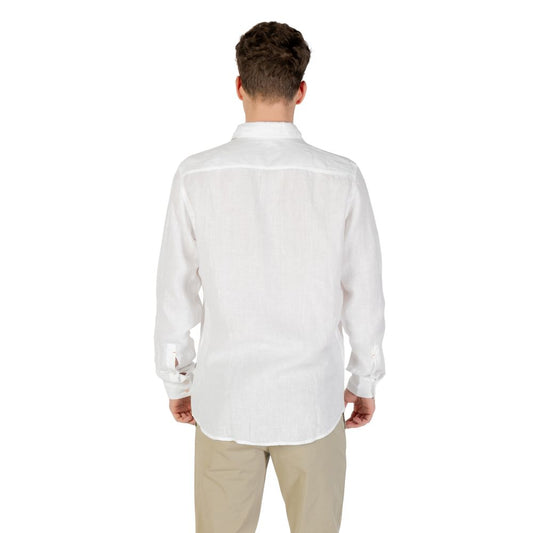 Hugo Boss White Linen Shirt