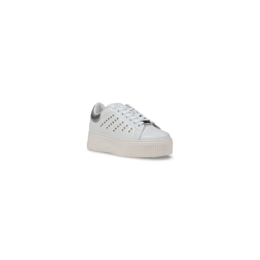 Cult White Leather Sneaker