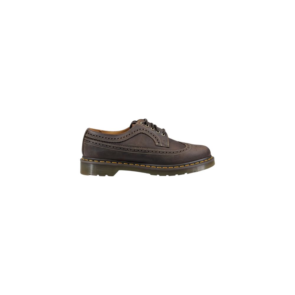 Dr. Martens Brown Leather Oxfords And Derby