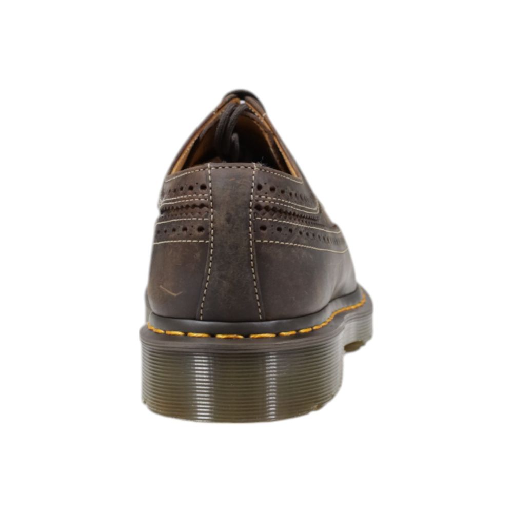 Dr. Martens Brown Leather Oxfords And Derby