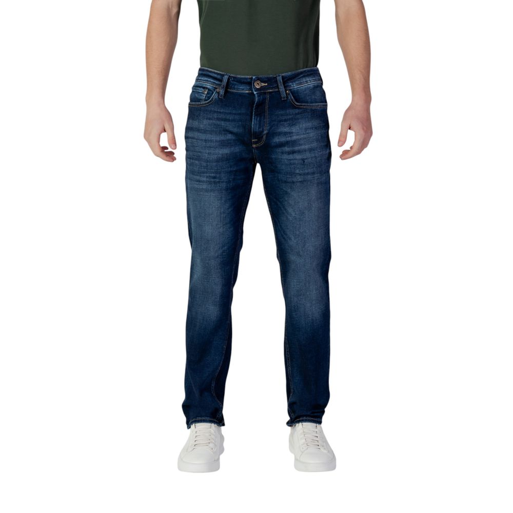 Jack Jones Blue Organic Cotton Relaxed Fit Jean