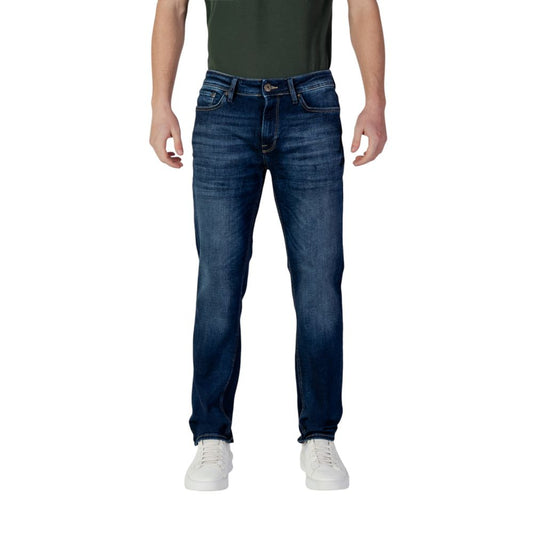 Jack Jones Blue Organic Cotton Relaxed Fit Jean