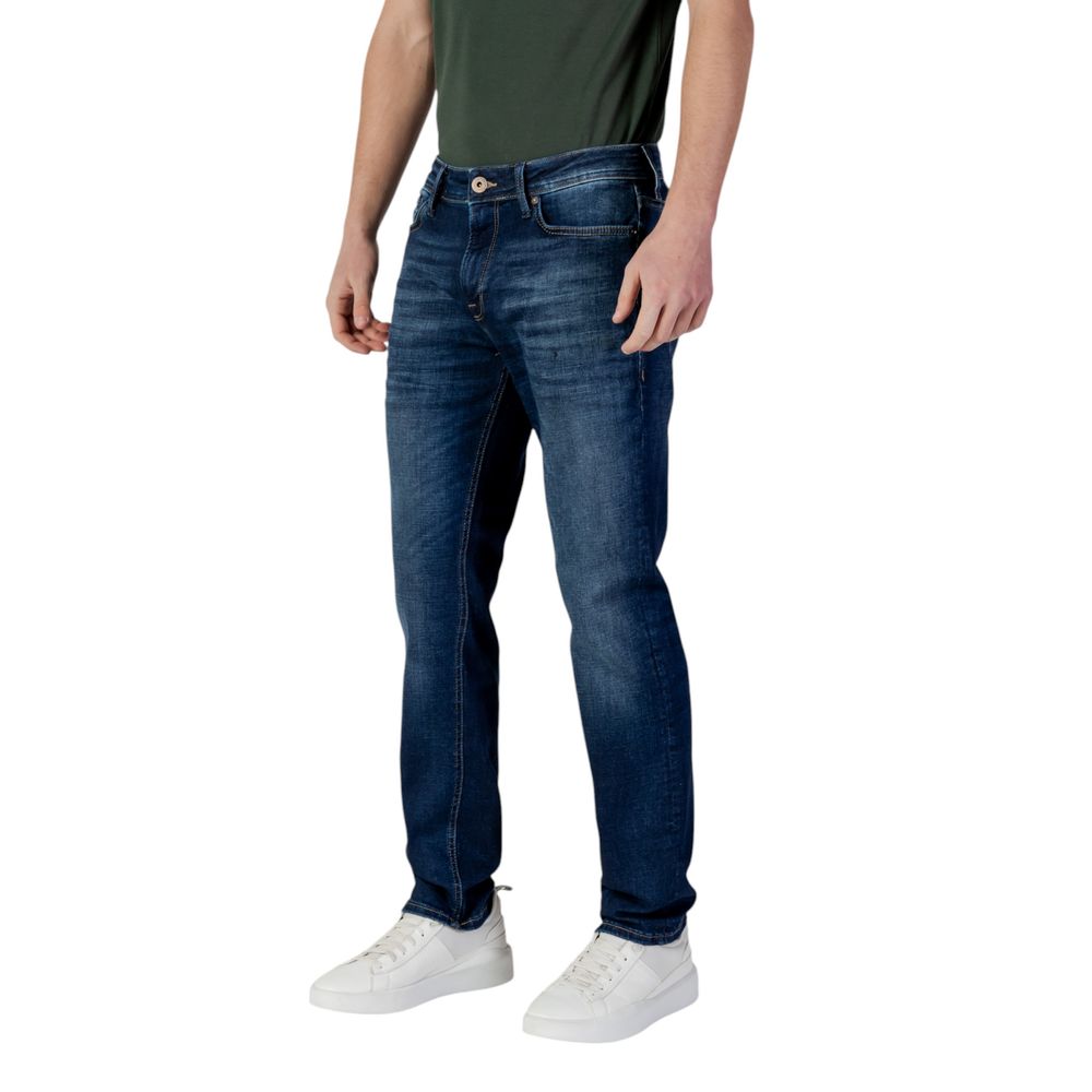 Jack Jones Blue Organic Cotton Relaxed Fit Jean
