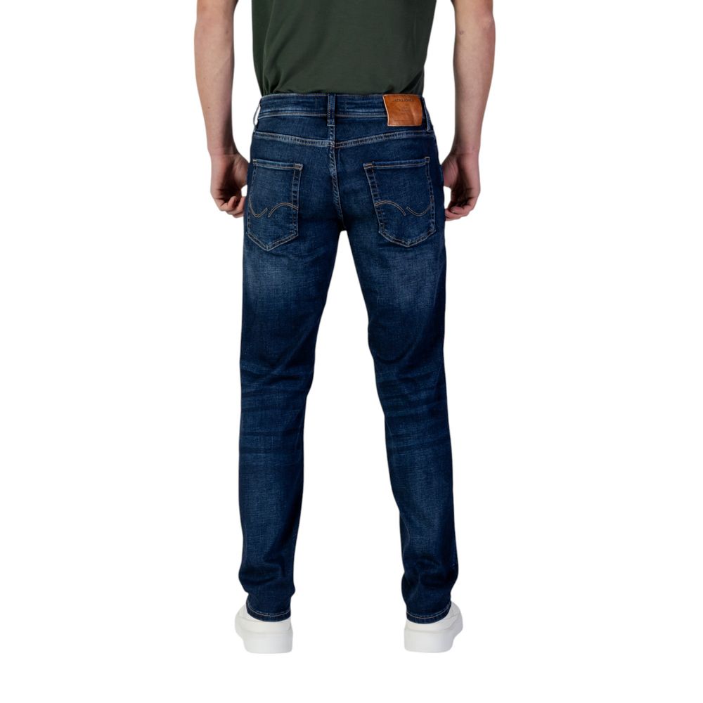 Jack Jones Blue Organic Cotton Relaxed Fit Jean