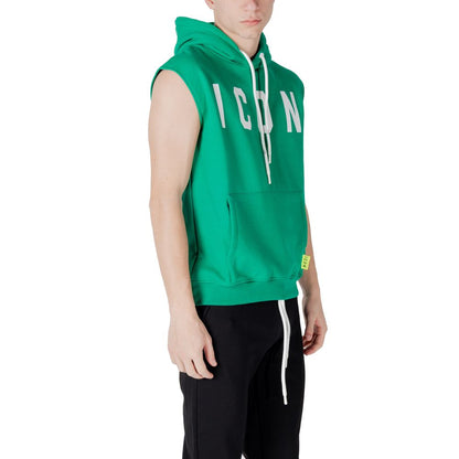 Icon Green Cotton Hoody
