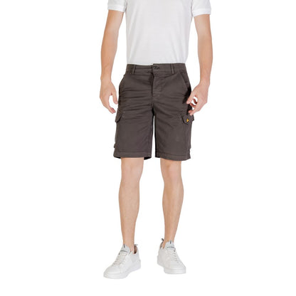 Lyle & Scott Gray Cotton Bermuda