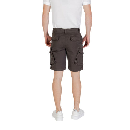 Lyle & Scott Gray Cotton Bermuda