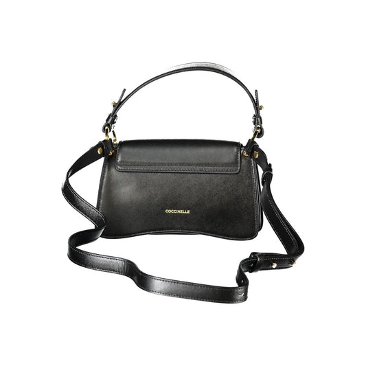 Coccinelle Black Leather Women Handbag