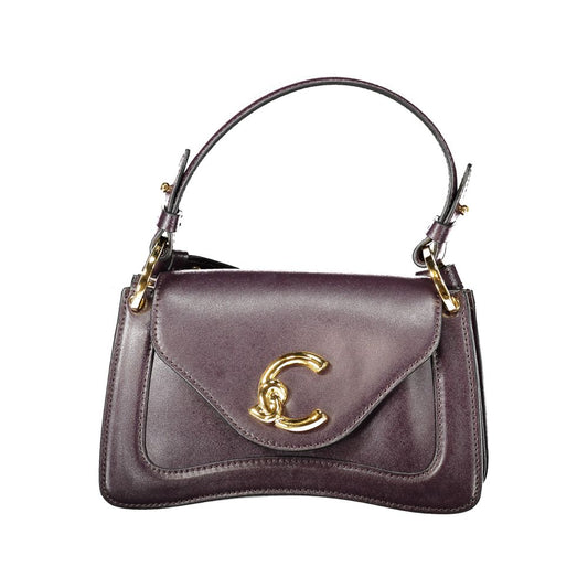 Coccinelle Purple Leather Women Handbag