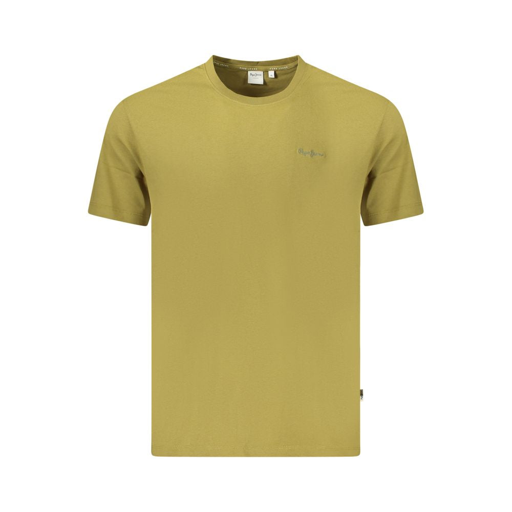 Pepe Jeans Green Cotton Men T-Shirt