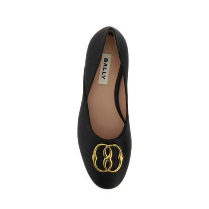 Bally Leather Ballerina Flats