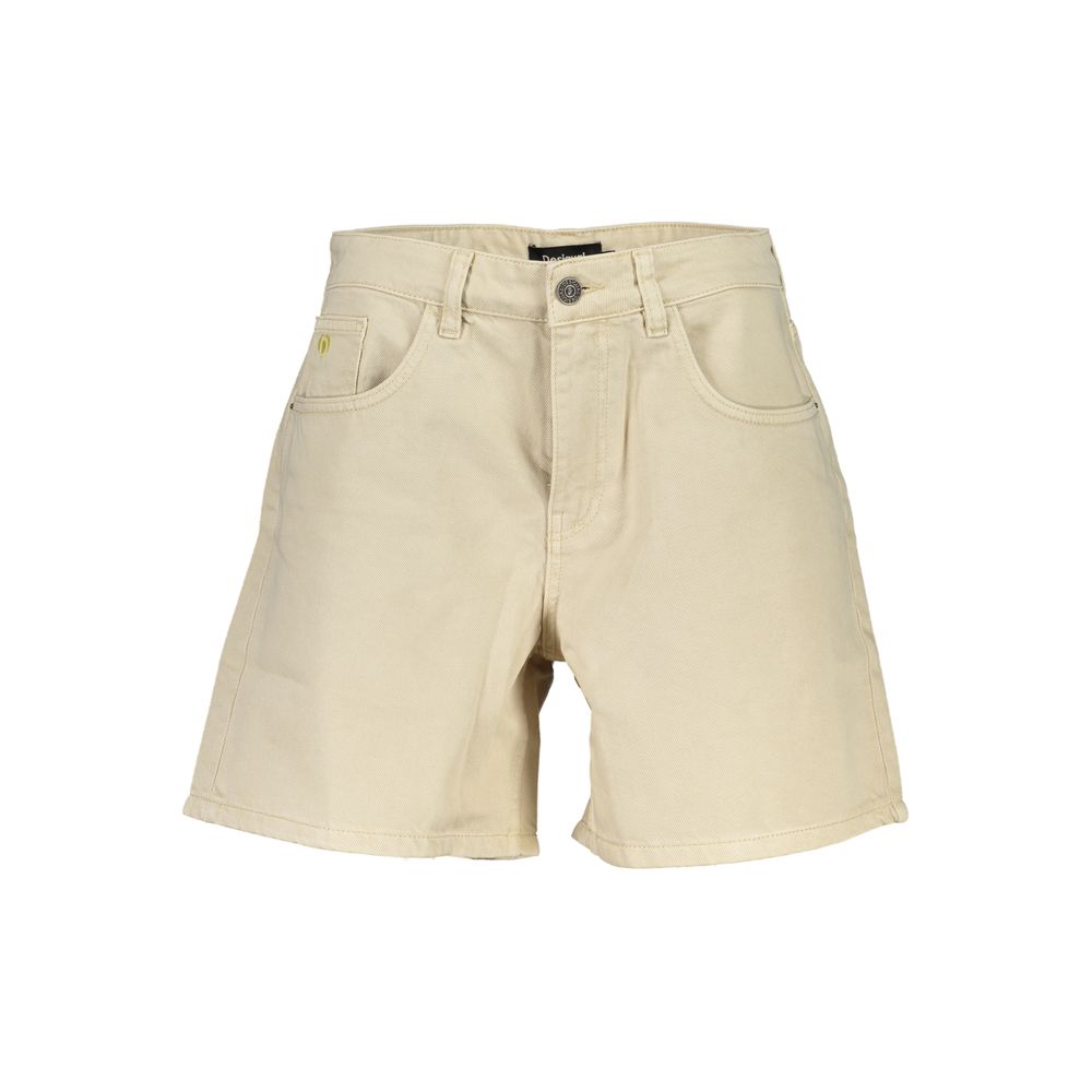 Desigual Beige Cotton Short