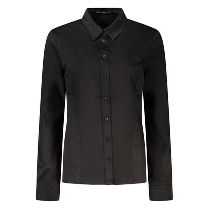 Guess Jeans Black Cotton Shirt