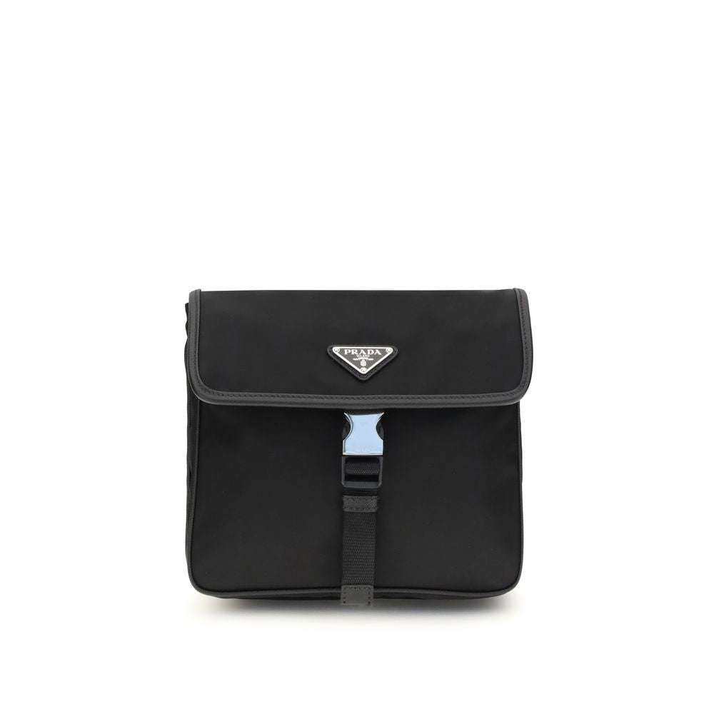 Prada Re-Nylon and saffiano Shoulder Bag