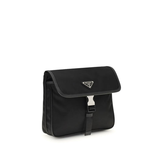 Prada Re-Nylon and saffiano Shoulder Bag