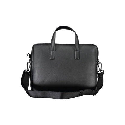 Calvin Klein Black Polyester Handbag