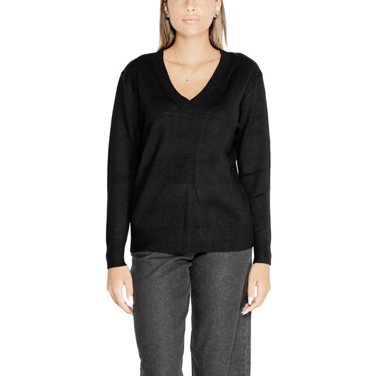 Cleré Black Viscose Sweater