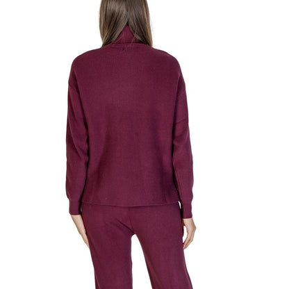 Cleré Purple Viscose Turtleneck